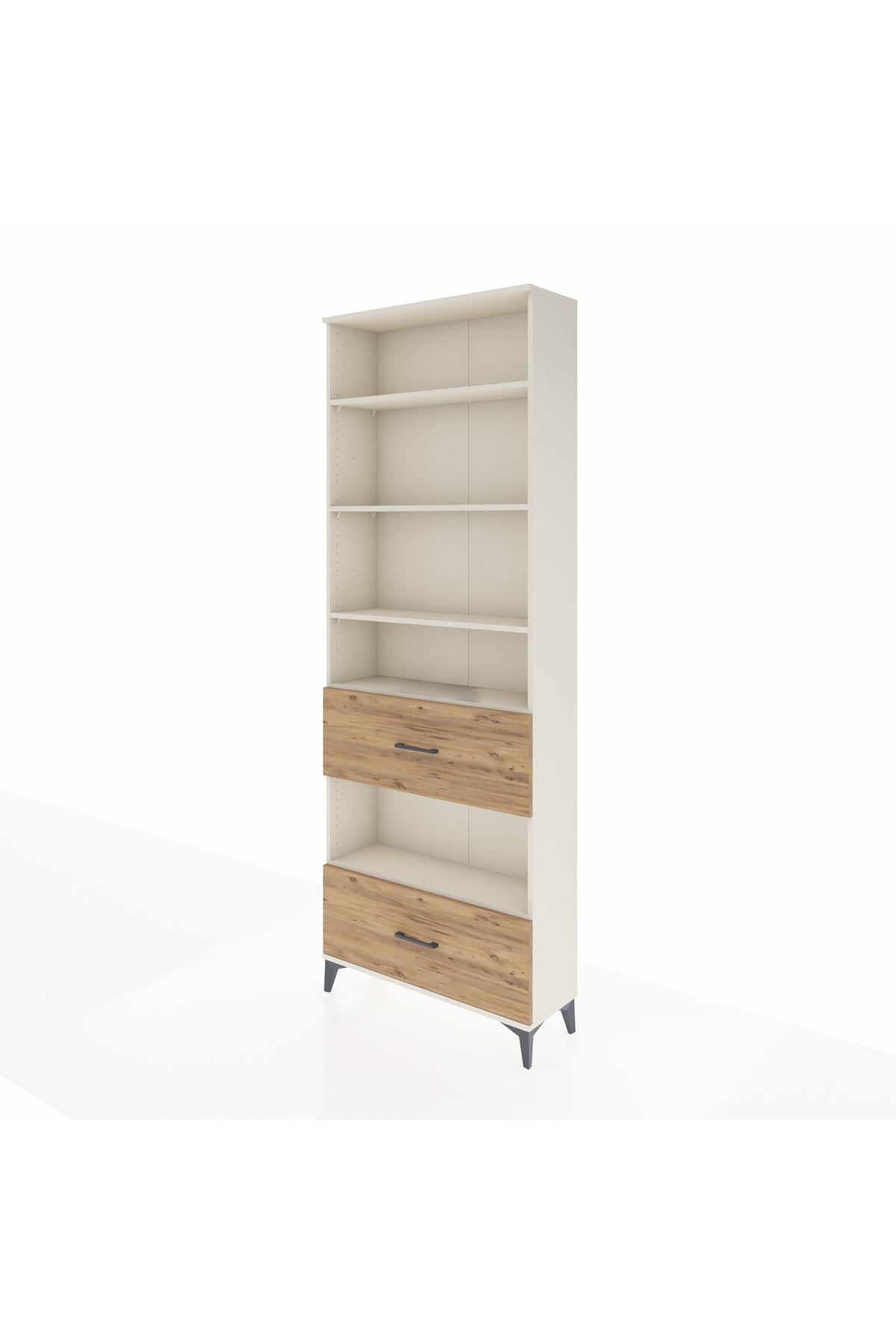 Arges Dolap 5 Raflı 2 Çekmeceli 88x30x243 - S33M148V3A
