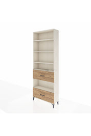 Arges Dolap 5 Raflı 2 Çekmeceli 88x30x243 - S33M148V3A