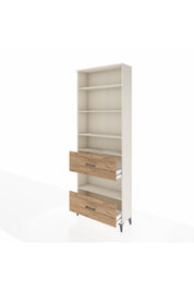 Arges Dolap 5 Raflı 2 Çekmeceli 88x30x243 - S33M148V3A