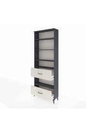 Arges Dolap 5 Raflı 2 Çekmeceli 88x30x243 - S33M148V4A