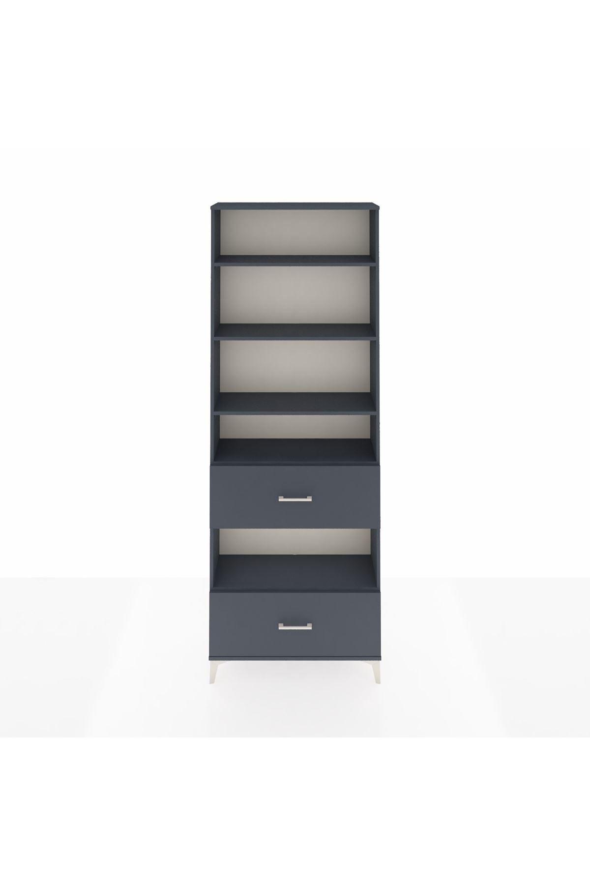 Arges Dolap 5 Raflı 2 Çekmeceli 88x30x243 - S33M148V5A