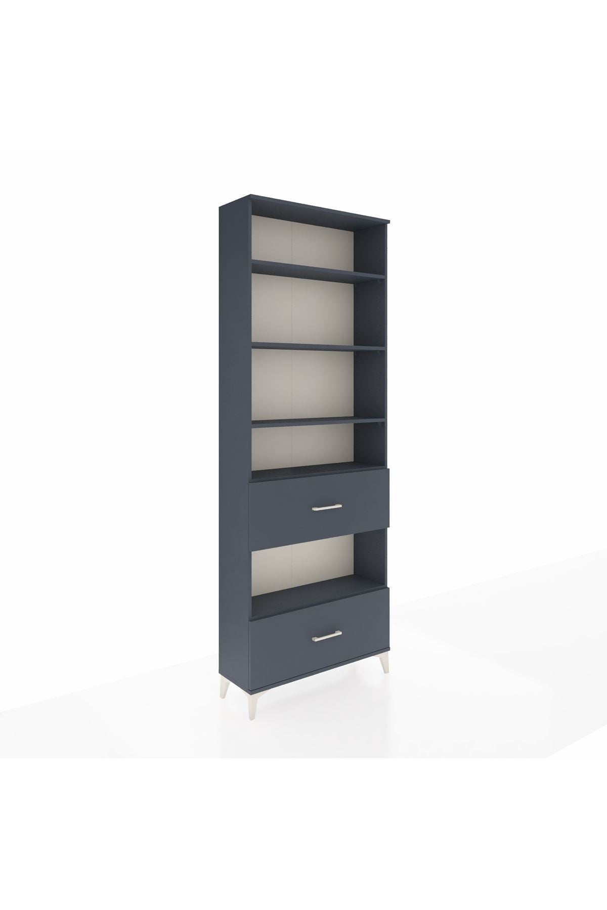 Arges Dolap 5 Raflı 2 Çekmeceli 88x30x243 - S33M148V5A