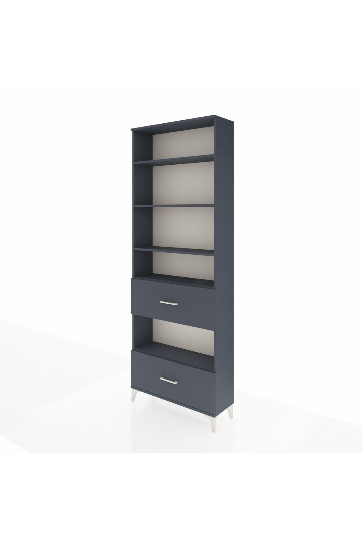 Arges Dolap 5 Raflı 2 Çekmeceli 88x30x243 - S33M148V5A