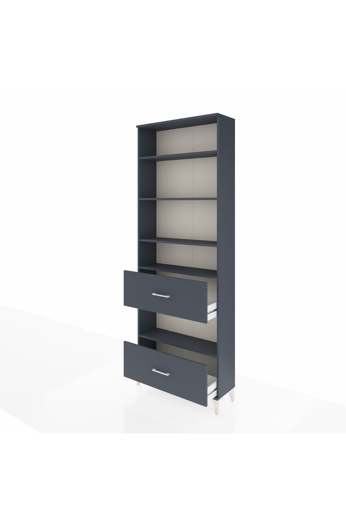Arges Dolap 5 Raflı 2 Çekmeceli 88x30x243 - S33M148V5A