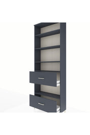 Arges Dolap 5 Raflı 2 Çekmeceli 88x30x243 - S33M148V5A