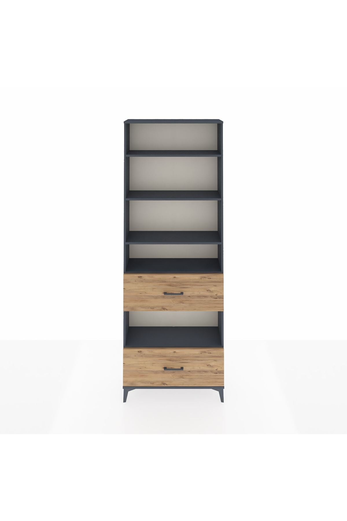 Arges Dolap 5 Raflı 2 Çekmeceli 88x30x243 - S33M148V6A