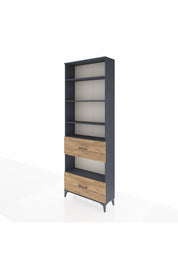 Arges Dolap 5 Raflı 2 Çekmeceli 88x30x243 - S33M148V6A