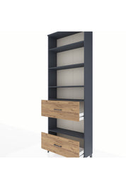 Arges Dolap 5 Raflı 2 Çekmeceli 88x30x243 - S33M148V6A
