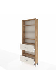 Arges Dolap 5 Raflı 2 Çekmeceli 88x30x243 - S33M148V7A