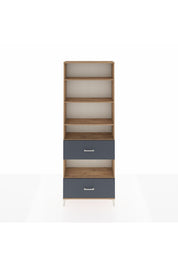 Arges Dolap 5 Raflı 2 Çekmeceli 88x30x243 - S33M148V8A