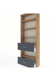 Arges Dolap 5 Raflı 2 Çekmeceli 88x30x243 - S33M148V8A