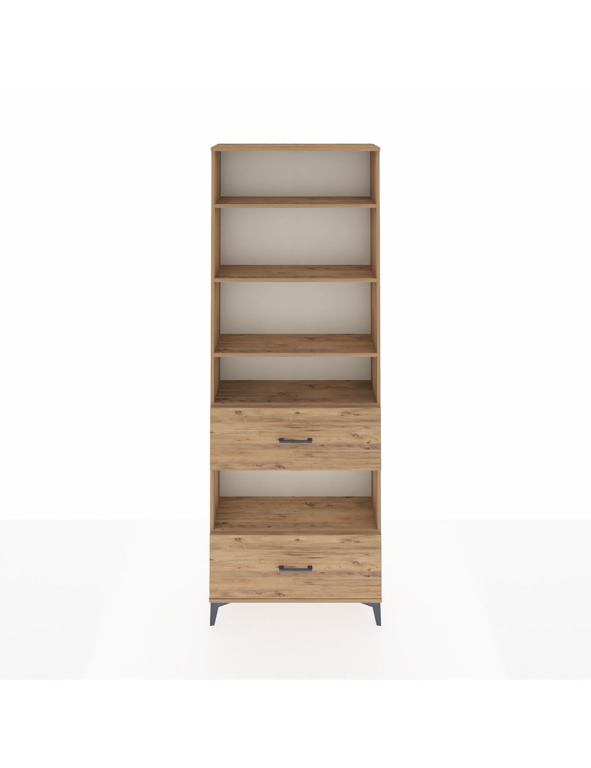 Arges Dolap 5 Raflı 2 Çekmeceli 88x30x243 - S33M148V9A