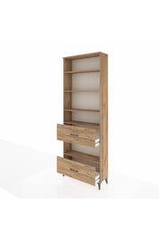 Arges Dolap 5 Raflı 2 Çekmeceli 88x30x243 - S33M148V9A