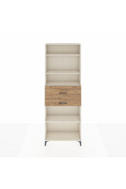Arges Dolap 4 Raflı 2 Çekmeceli 88x30x243 - S33M112V3A