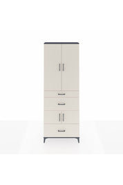 Arges Dolap 4 Raflı 3 Çekmeceli 4 Kapaklı 88x30x243 - S33M149V4A