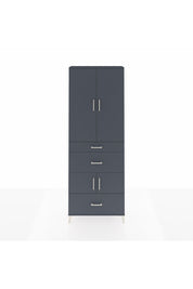Arges Dolap 4 Raflı 3 Çekmeceli 4 Kapaklı 88x30x243 - S33M149V5A