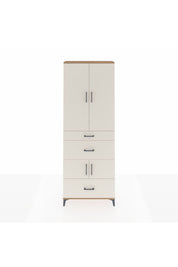 Arges Dolap 4 Raflı 3 Çekmeceli 4 Kapaklı 88x30x243 - S33M149V7A