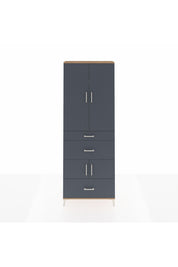 Arges Dolap 4 Raflı 3 Çekmeceli 4 Kapaklı 88x30x243 - S33M149V8A