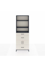 Arges Dolap 4 Raflı 3 Çekmeceli 2 Kapaklı 88x30x243 - S33M150V4A