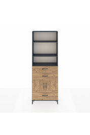 Arges Dolap 4 Raflı 3 Çekmeceli 2 Kapaklı 88x30x243 - S33M150V6A