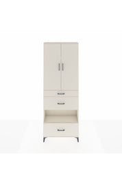 Arges Dolap 4 Raflı 3 Çekmeceli 2 Kapaklı 88x30x243 - S33M151V1A