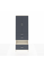 Arges Dolap 4 Raflı 3 Çekmeceli 2 Kapaklı 88x30x243 - S33M151V2A