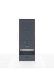 Arges Dolap 4 Raflı 3 Çekmeceli 2 Kapaklı 88x30x243 - S33M151V5A