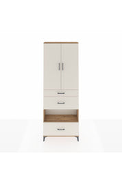 Arges Dolap 4 Raflı 3 Çekmeceli 2 Kapaklı 88x30x243 - S33M151V7A