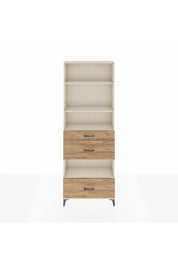 Arges Dolap 4 Raflı 3 Çekmeceli 88x30x243 - S33M152V3A