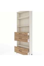 Arges Dolap 4 Raflı 3 Çekmeceli 88x30x243 - S33M152V3A