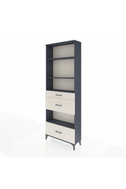 Arges Dolap 4 Raflı 3 Çekmeceli 88x30x243 - S33M152V4A