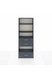 Arges Dolap 4 Raflı 3 Çekmeceli 88x30x243 - S33M152V5A
