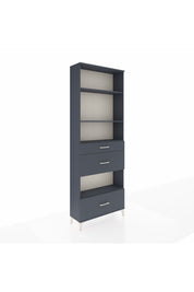 Arges Dolap 4 Raflı 3 Çekmeceli 88x30x243 - S33M152V5A