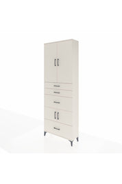Arges Dolap 4 Raflı 4 Çekmeceli 4 Kapaklı 88x30x243 - S33M153V1A
