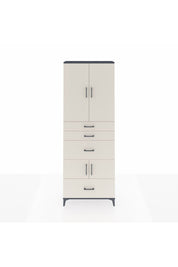 Arges Dolap 4 Raflı 4 Çekmeceli 4 Kapaklı 88x30x243 - S33M153V4A