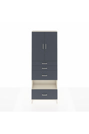 Arges Dolap 4 Raflı 4 Çekmeceli 2 Kapaklı 88x30x243 - S33M155V2A