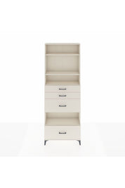 Arges Dolap 4 Raflı 4 Çekmeceli 88x30x243 - S33M156V1A