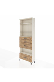 Arges Dolap 4 Raflı 4 Çekmeceli 88x30x243 - S33M156V3A