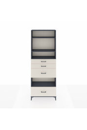 Arges Dolap 4 Raflı 4 Çekmeceli 88x30x243 - S33M156V4A