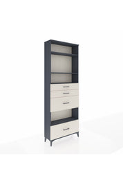 Arges Dolap 4 Raflı 4 Çekmeceli 88x30x243 - S33M156V4A
