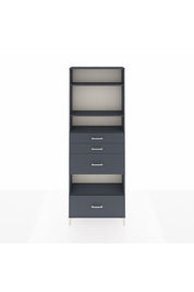 Arges Dolap 4 Raflı 4 Çekmeceli 88x30x243 - S33M156V5A