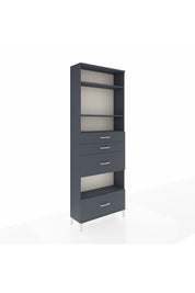Arges Dolap 4 Raflı 4 Çekmeceli 88x30x243 - S33M156V5A