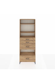 Arges Dolap 4 Raflı 4 Çekmeceli 88x30x243 - S33M156V9A