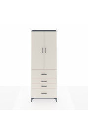Arges Dolap 4 Raflı 4 Çekmeceli 2 Kapaklı 88x30x243 - S33M157V4A