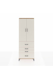 Arges Dolap 4 Raflı 4 Çekmeceli 2 Kapaklı 88x30x243 - S33M157V7A