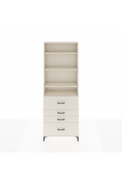 Arges Dolap 4 Raflı 4 Çekmeceli 88x30x243 - S33M158V1A