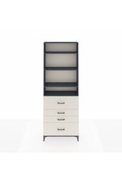 Arges Dolap 4 Raflı 4 Çekmeceli 88x30x243 - S33M158V4A