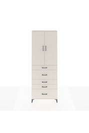 Arges Dolap 4 Raflı 5 Çekmeceli 2 Kapaklı 88x30x243 - S33M159V1A