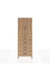 Arges Dolap 4 Raflı 5 Çekmeceli 2 Kapaklı 88x30x243 - S33M159V3A