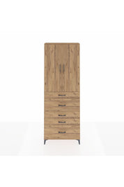 Arges Dolap 4 Raflı 5 Çekmeceli 2 Kapaklı 88x30x243 - S33M159V9A